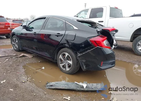 2020 Honda Civic Lx из США, поврежденный, VIN 19XFC2F60LE008104